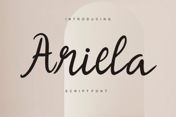 Ariela Script Typeface: A Delicate Choice for Modern Web Design