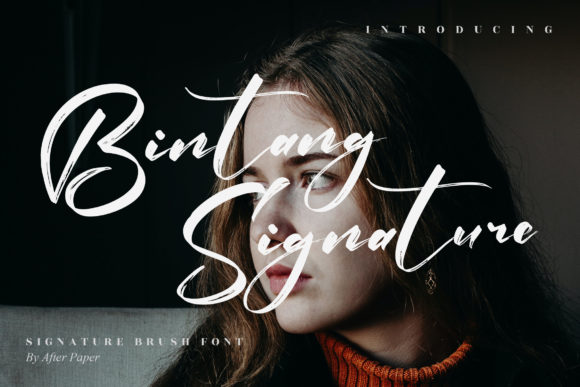 Bintang Signature: The Handwritten Typeface for Scroll-Stopping Brand Identity