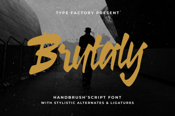 Brutaly: A Bold Handwritten Font for Strong Brand Identity