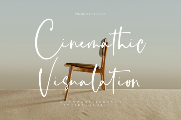 Cinemathic Visualation: Elevating Editorial Design with Timeless Script Typography