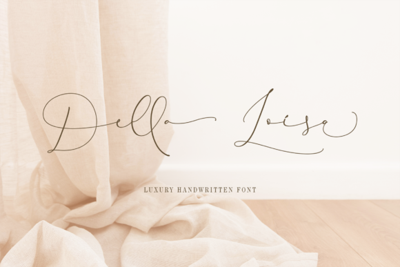 Della Loisa: A Graceful Script Font for Elegant Web Design