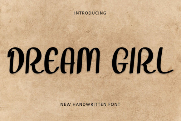 Dream Girl Typeface: Elevating Campaign Visuals with Elegant Script Design