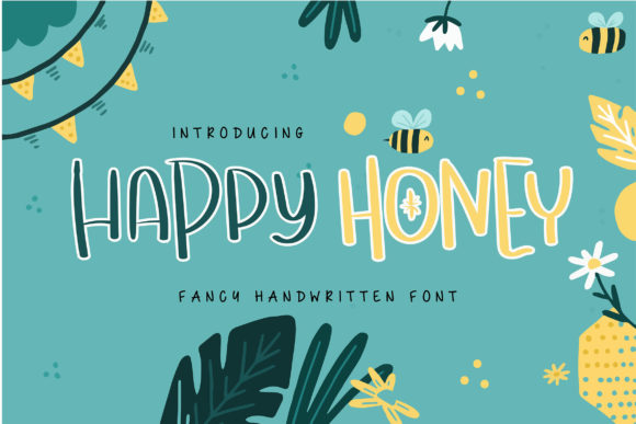 Happy Honey Handwritten Font: A Natural Choice for Crafters