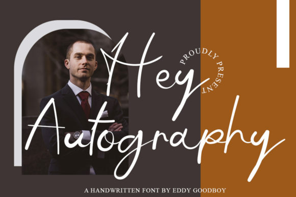 Hey Autography: The Graceful Script Font for Polished Brand Identity