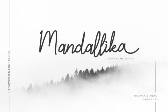 Mandallika: A Handwritten Typeface for Authentic Campaign Design