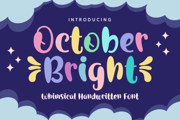 October Bright Typeface: Elevating Handmade Product Branding