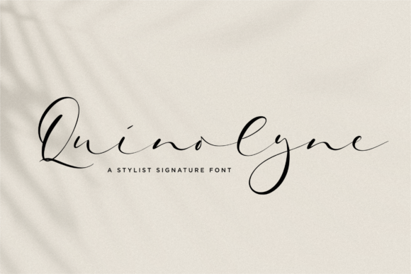 Quinolyne: The Handwritten Typeface That Elevates Small Business Branding