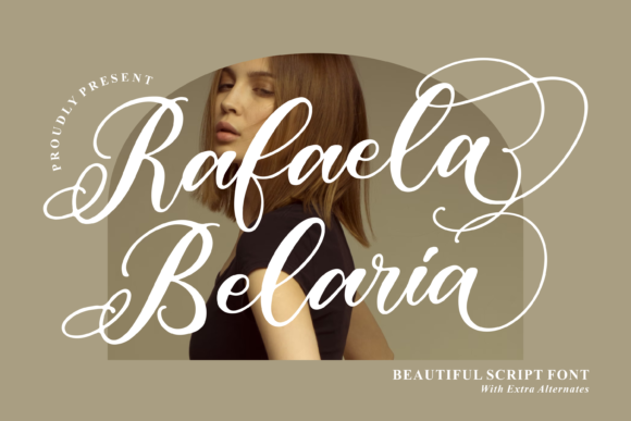 Rafaela Belaria: Elevating Editorial Design with Elegant Handwritten Typography