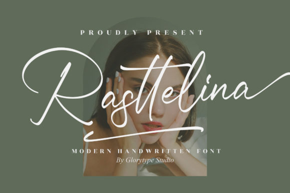 Rasttelina: A Modern Script Font for Handmade Brands