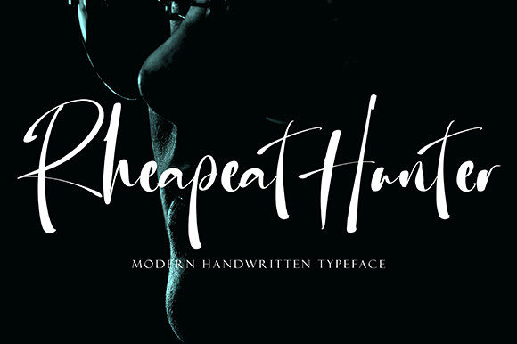 Rhepeat Hunter: The Handwritten Typeface for Campaign Clarity