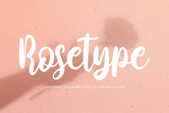 Rosetype Typeface Review: A Handwritten Font for Campaign Design