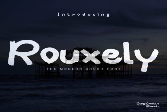 Rouxely: The Brushed Handwritten Typeface for Scroll-Stopping Social Media