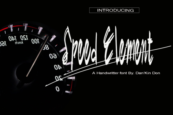 Speed Element Typeface Review for Campaign Design