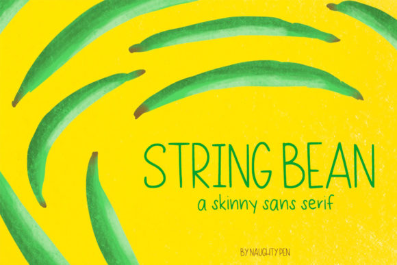 String Bean Skinny: The Minimal Typeface That Elevates Small Business Branding