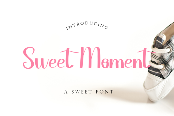 Sweet Moment: A Modern Script Font for Polished Digital Brands